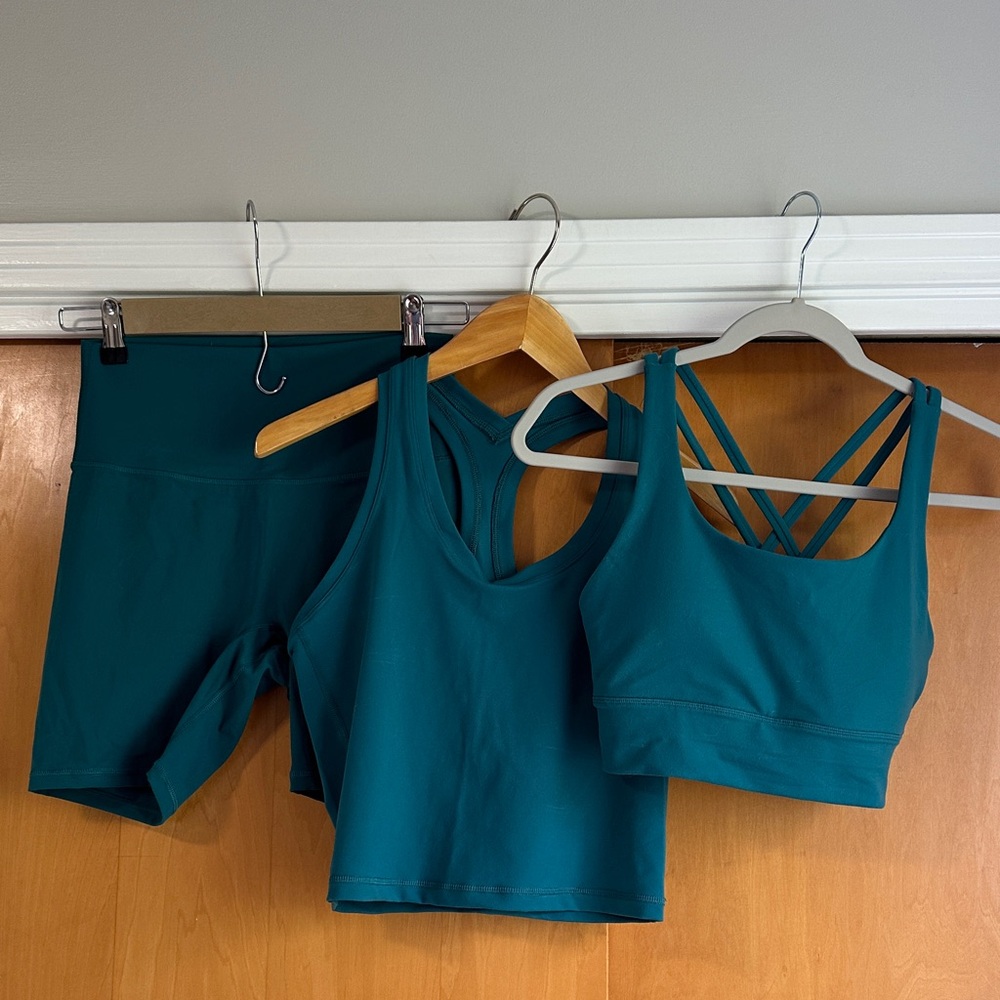 Muscle Republic Teal Set